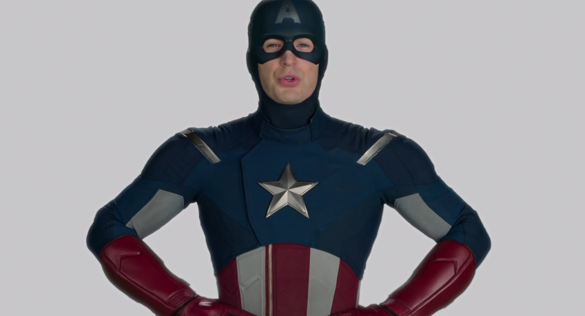 終章3:キャプテン・アメリカのVTR