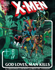 原作は重鎮クリス・クレアモントの描いた「God loves,Man kills」